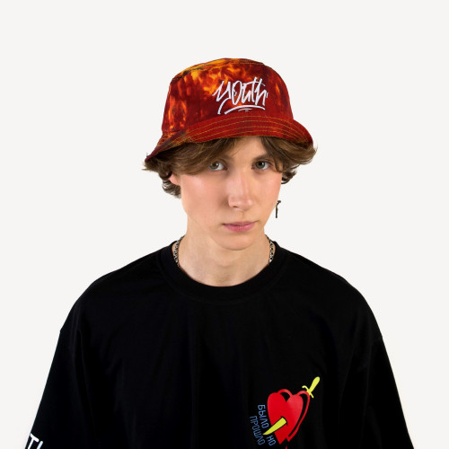 Панама ЮНОСТЬ™ «Тэг Лого» Tie-Dye