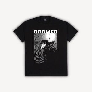 Футболка оверсайз ЮНОСТЬ™ «Doomed»