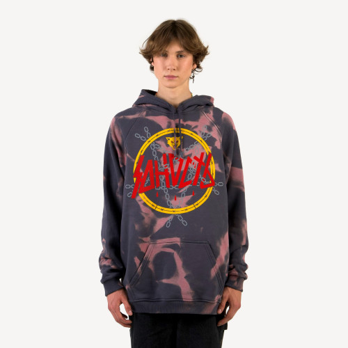 Худи реглан ЮНОСТЬ™ vs. Slayer «Reign in Blood» Rip-Off - Tie-Dye