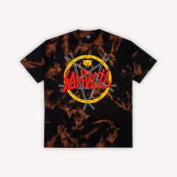 Футболка оверсайз ЮНОСТЬ™ vs. Slayer «Reign in Blood» Rip-Off - Tie-Dye