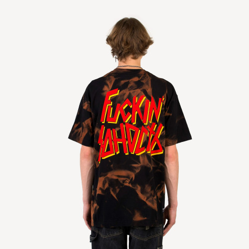 Футболка оверсайз ЮНОСТЬ™ vs. Slayer «Reign in Blood» Rip-Off - Tie-Dye